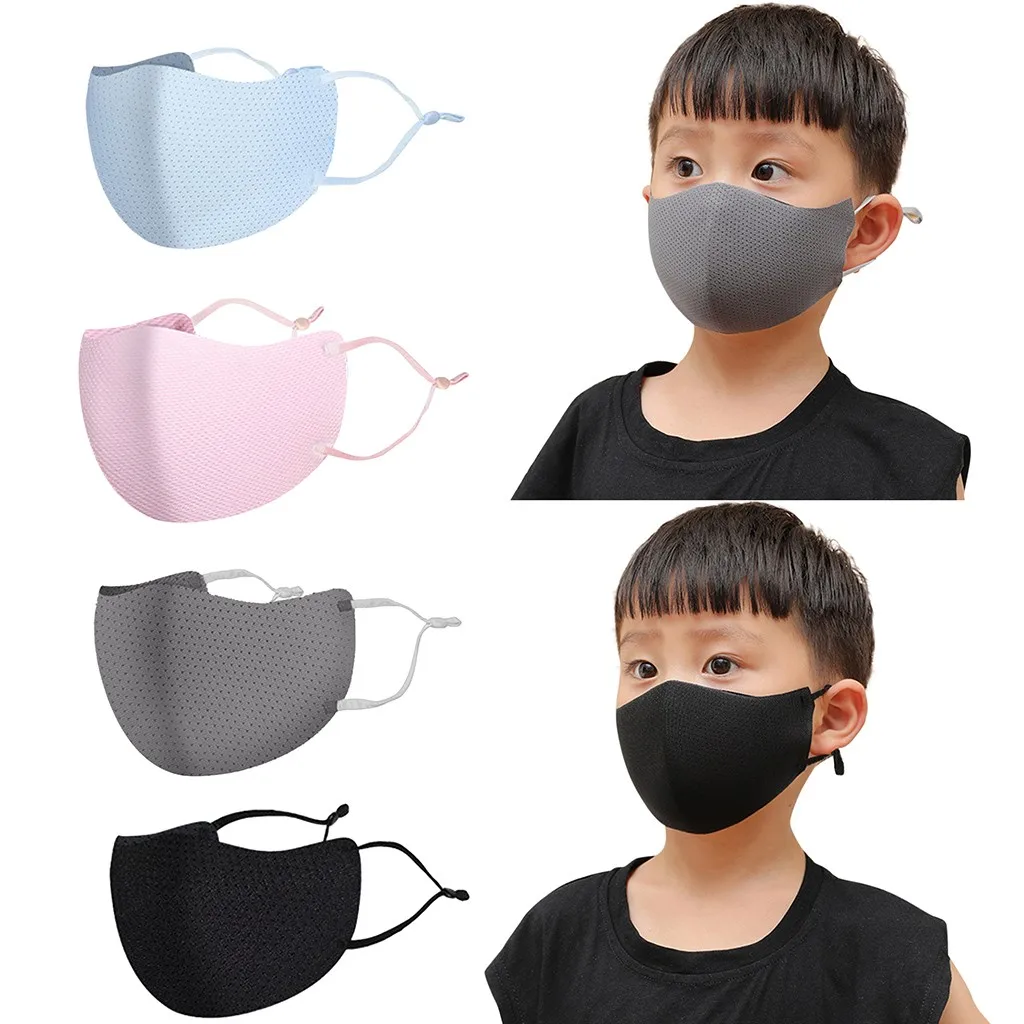 Новое поступление дышащая Маска для мальчиков и девочек с регулируемым фильтром