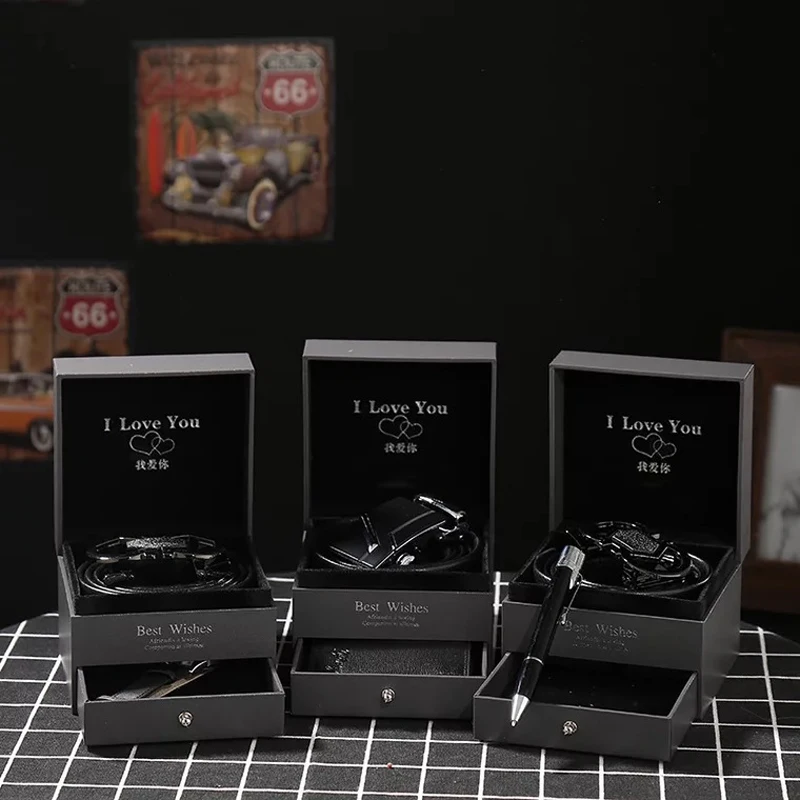 Мужские высококачественные модные индивидуальные кварцевые часы с выдвижным