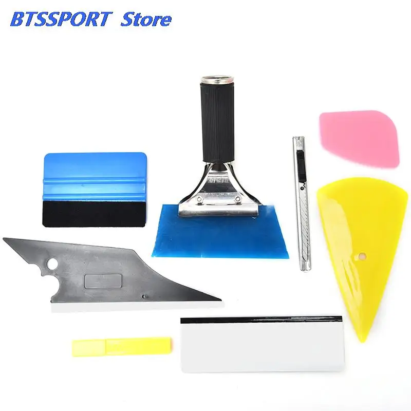 1 Set Window Tint Tool Kit Vinyl Car Wrap Stickers Auto Accessories Tinting Squeegee Film Cutter Knife | Спорт и развлечения