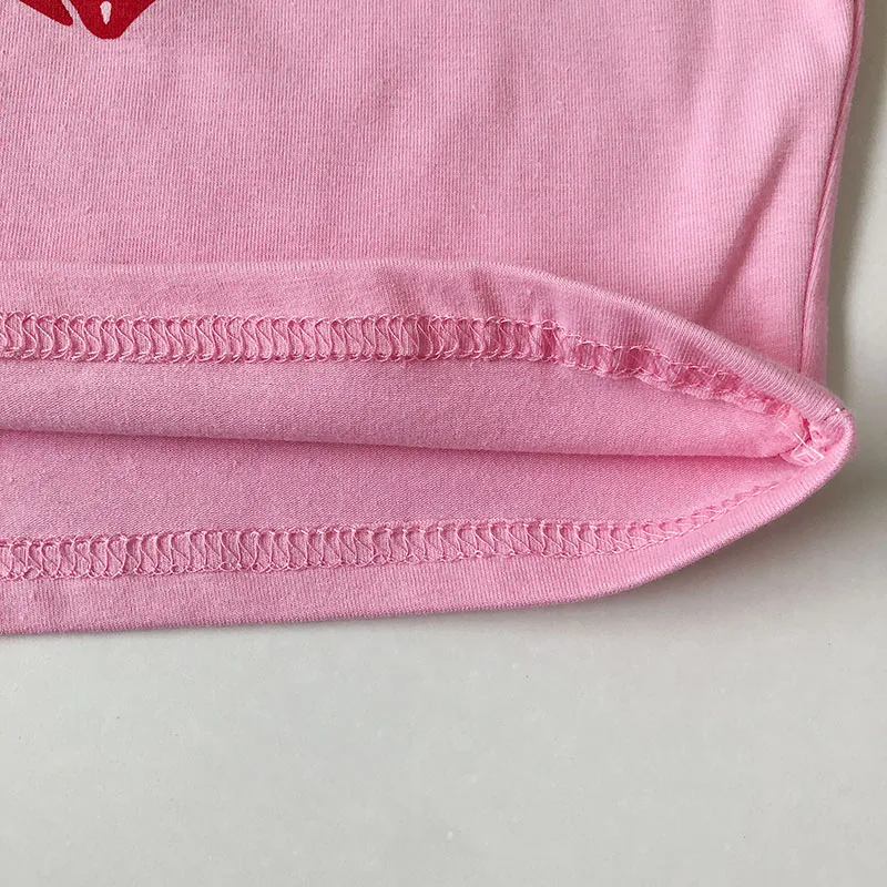 Женская футболка в Корейском стиле облегающая короткая с принтом интернет