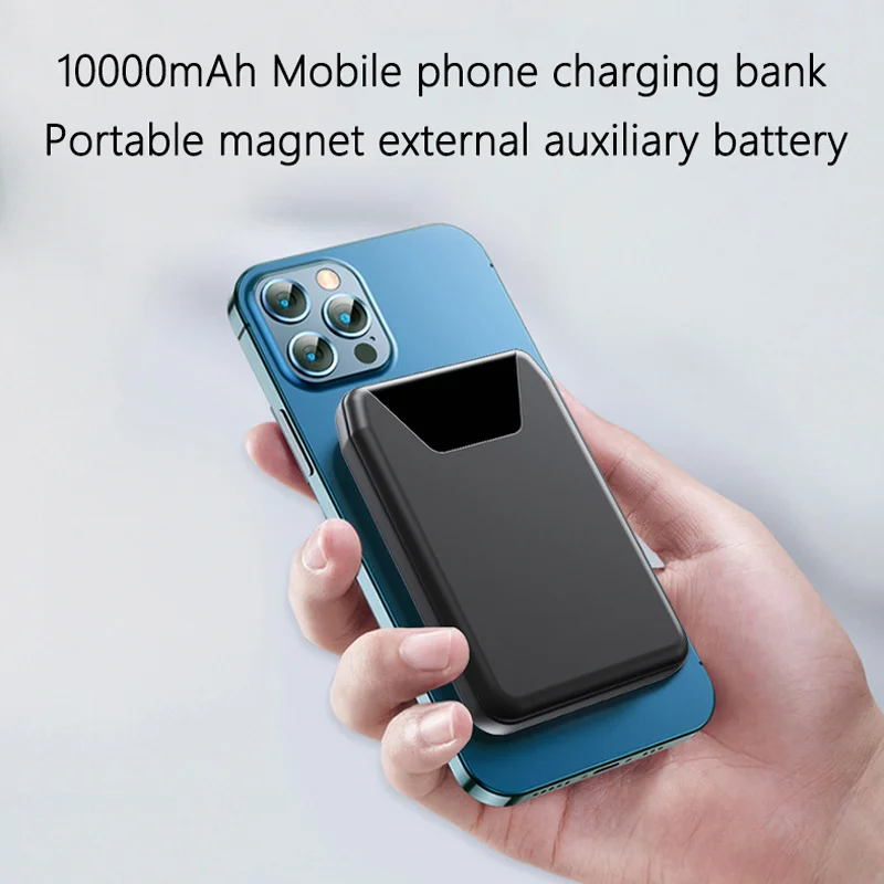 

Magnetic Power Bank 10000mAh Magsafe External Battery For iPhone 12 Pro Max Mini 20W Fast Charging Magsafing Chargers PowerBank