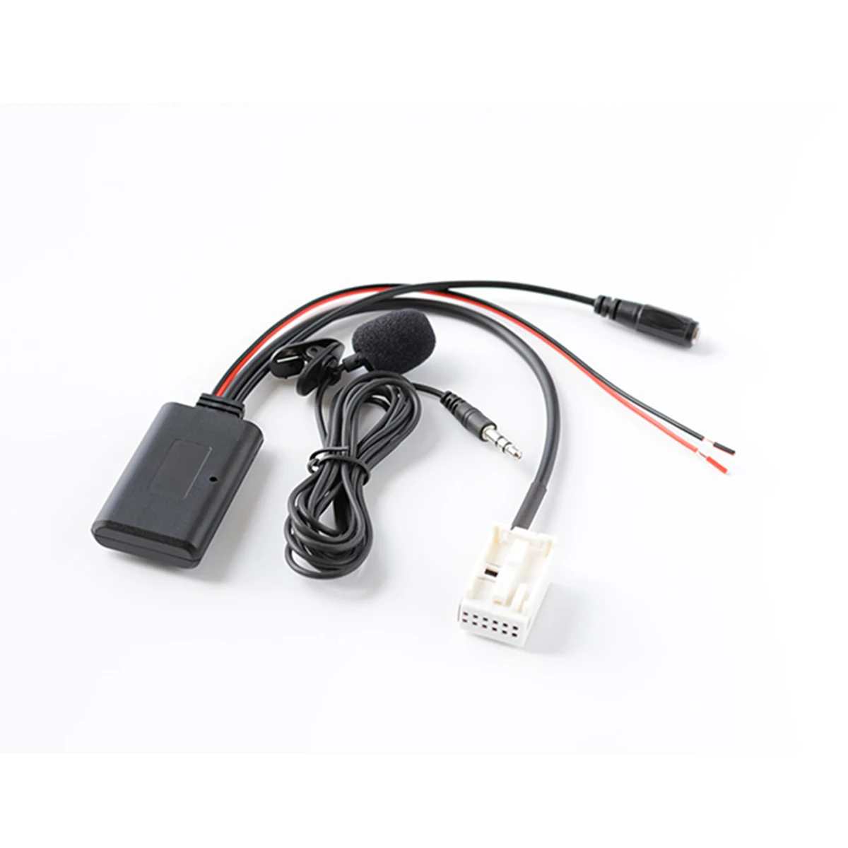 Aux ресивер bluetooth для Mercedes Benz W169 W245 W203 W209 W164 кабельный адаптер с микрофоном