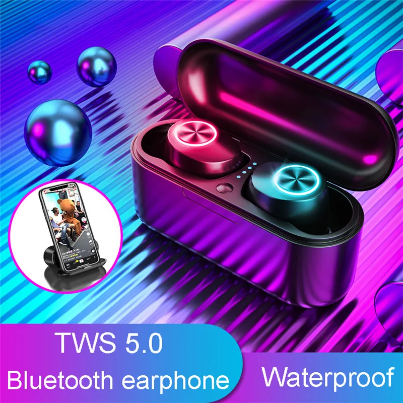 Беспроводные Bluetooth 5 0 наушники Tkey X29 водонепроницаемые спортивные стерео с