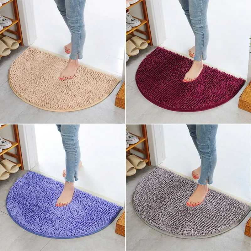 2020 шенилловый дверной коврик креативный полукруглая Входная дверная подставка
