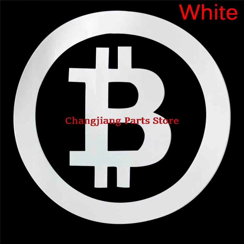 

Large Bitcoin Car Sticker Cryptocurrency Blockchain Freedom Sticker Vinyl Car Window Decal 6.3in*6.3in