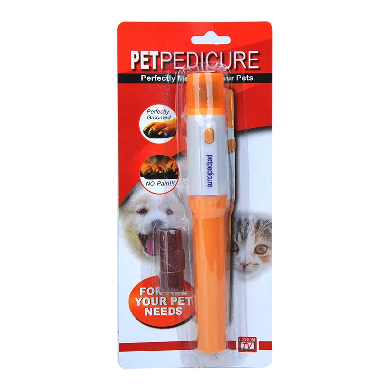 

Pet electric nail polish remover Dog Nail clippers Teddy cat nail clippers are used to trim and polish your nails