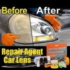 Набор для полировки автомобильных фар, для ремонта задних фонарей автомобиля, восстановление, осветление, восстановление, испаритель, жидкий полимер