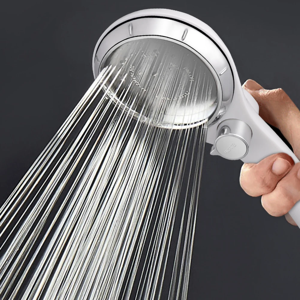 

Shower Head High Pressure Pressurized Practical With Switch Household Adjustable Japanese Style Bath Water Accessories Tools