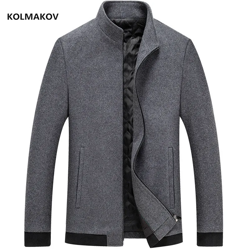 

2021 Новое поступление весна шерстяные мужские плащ-Тренч пальто, высокое качество, на каждый день, куртки для мужчин, осенняя модная шерстяна...