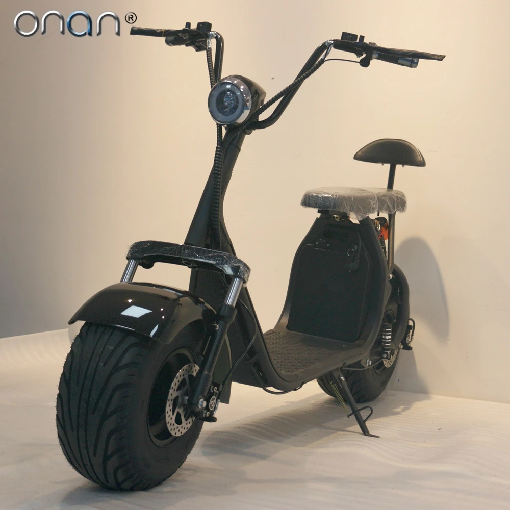 

ONAN European Warehouse 2019 Europe Stock CE Motorcycle Citycoco Bike Fat Tire Adult City Coco Electric Scooter