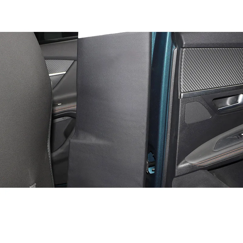 Кожаный защитный коврик Lsrtw2017 для внутренней двери автомобиля средней стойки