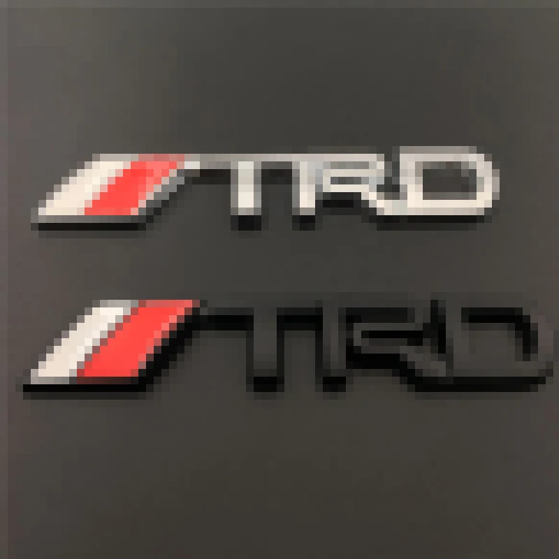 ZCBM автомобильные наклейки и на логотип TRD Автомобильные аксессуары pegatinas coche