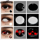 Цветные контактные линзы EYESHARE для косплея на Хэллоуин, 2 шт., косметические цветные линзы ed, линзы, контактные линзы, косметические линзы для макияжа глаз
