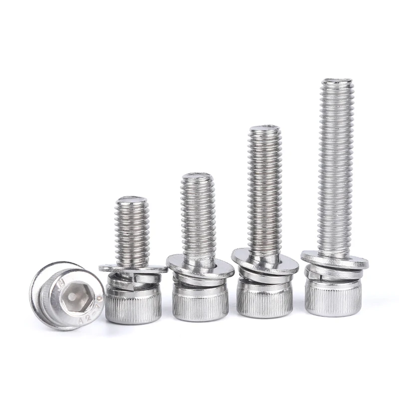 Винт с шестигранным болтом и головкой из нержавеющей стали 304 М3 | Обустройство