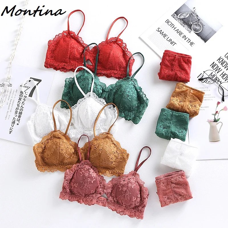 Винтажное кружевное нижнее белье женский сексуальный комплект с бюстгальтером