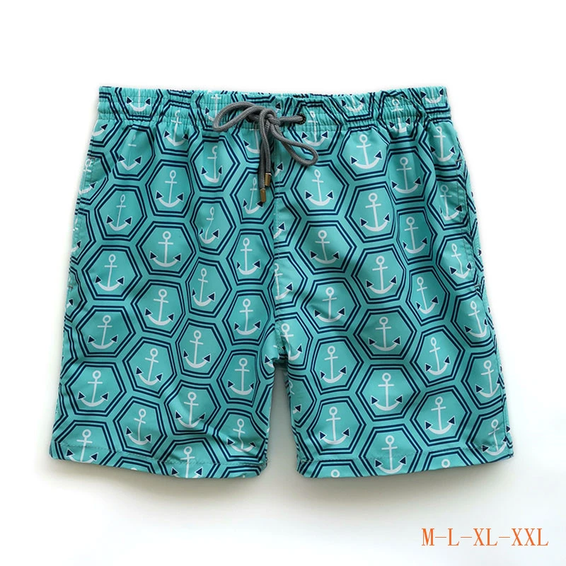 

2021 New Brand Mens Beach Board Shorts Tropical Swinwear Fast Dry Outdoor Boardshorts Summer Surf Boxer High Quality