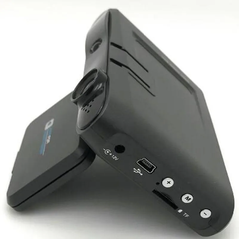 Радар детектор с ЖК дисплеем 2 в 1 радар для России DVR камерой G датчик