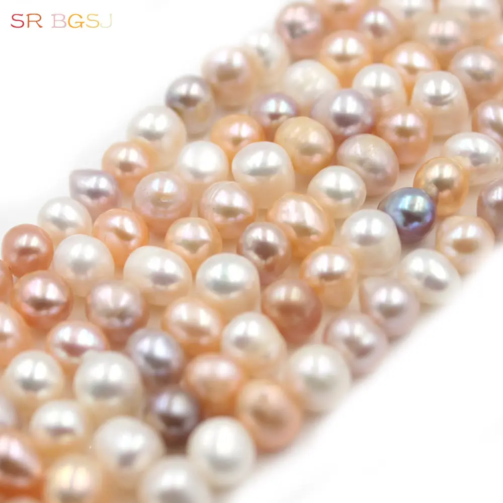 Бусины из натурального жемчуга Размер 7 8 мм нить 14 дюймов|Бусины| |
