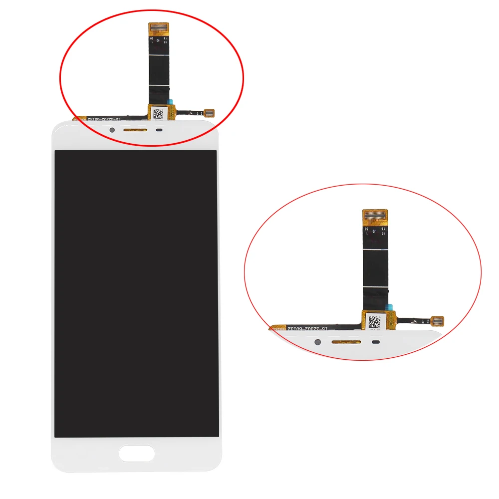 100% tesed ЖК дисплей для Meizu U20 Pantalla кодирующий преобразователь сенсорного экрана в