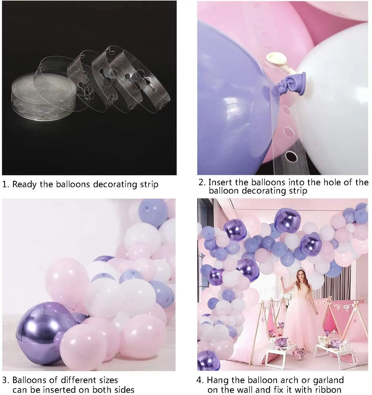 Воздушный шар цвет голубой золотой латексная гирлянда воздушные шары