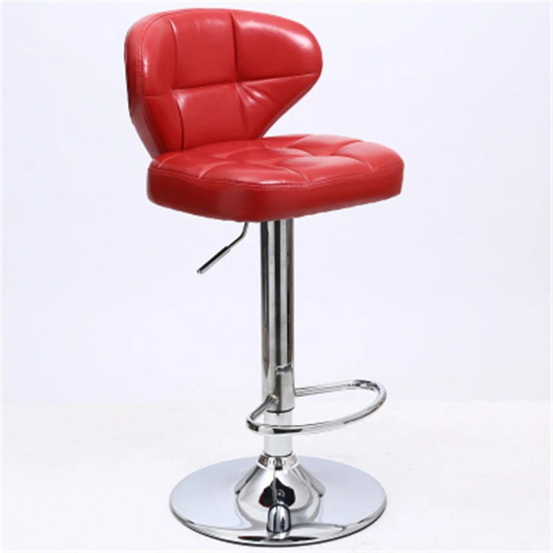Hokery Kruk стул промышленный Banqueta Stoel Sgabello Taburete De La Barra Chair кожаный серебристый