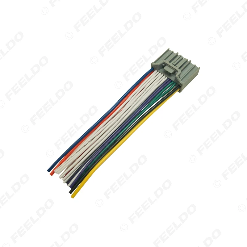 FEELDO 1 шт. Автомобильная стерео аудио Радио проводка адаптер для Honda CRV Greiz Gienia Envix CD