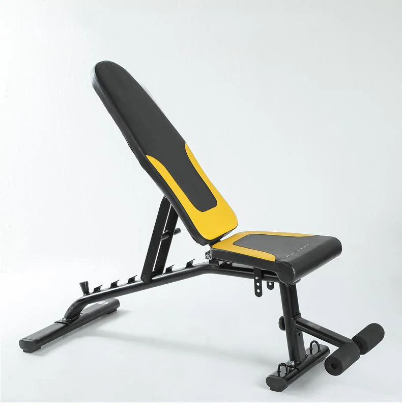 Sit Up Bench Home Supine Board Multifunctional Auxiliary Device Dumbbell Stool Crunch Bench Ab Chair Indoor Fitness Equipment