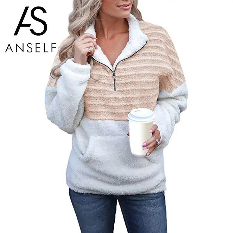 Осенняя мода 2020 топы для женщин флисовая толстовка с капюшоном Женская туника