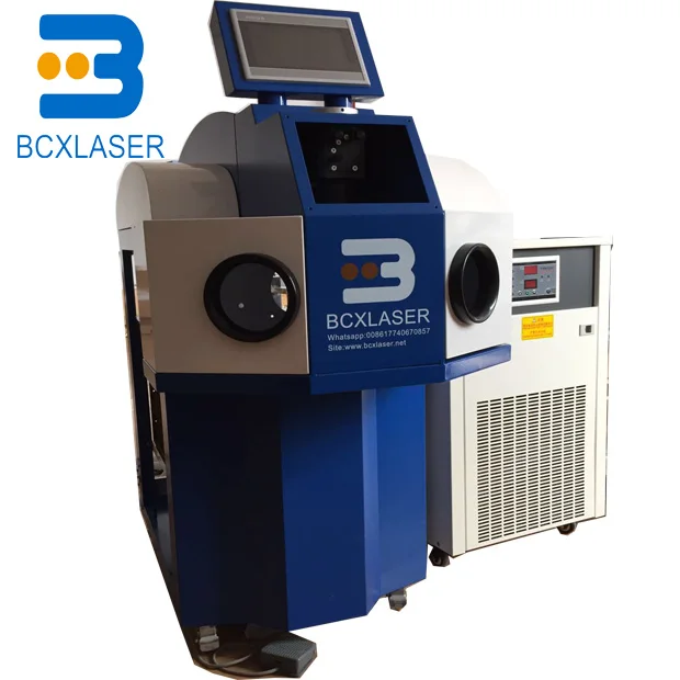 Аппарат для лазерной сварки ювелирных изделий золотого/серебряного цвета 200