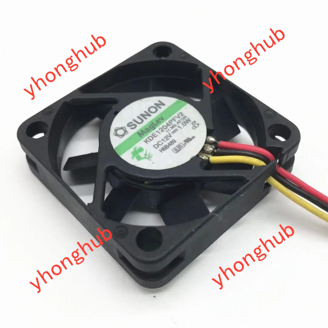 Вентилятор охлаждения сервера SUNON KDE1204PFV2, 11.MS. AF.GN DC 12 В, 1,0 Вт, 3-проводной, 40x40x10 мм