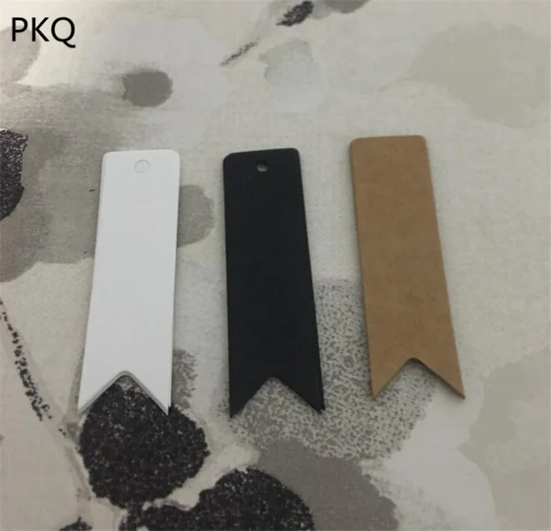 Бирка из крафт бумаги сделай сам 2 х7 см 500 шт.|Ярлыки для одежды| |