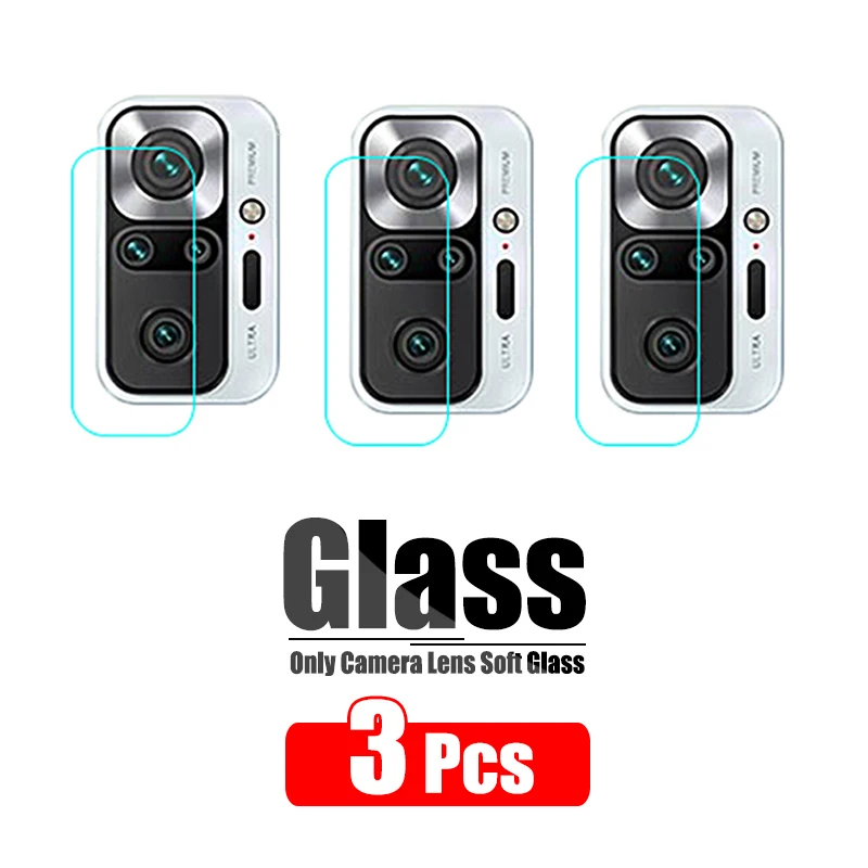 

3 Pcs Camera Protective Glass For Xiaomi Redmi Note 9 10 Pro Max 9S 10S 9C 9A 9T 10X Len Protector Film On Poco X3 NFC F3 GT M3