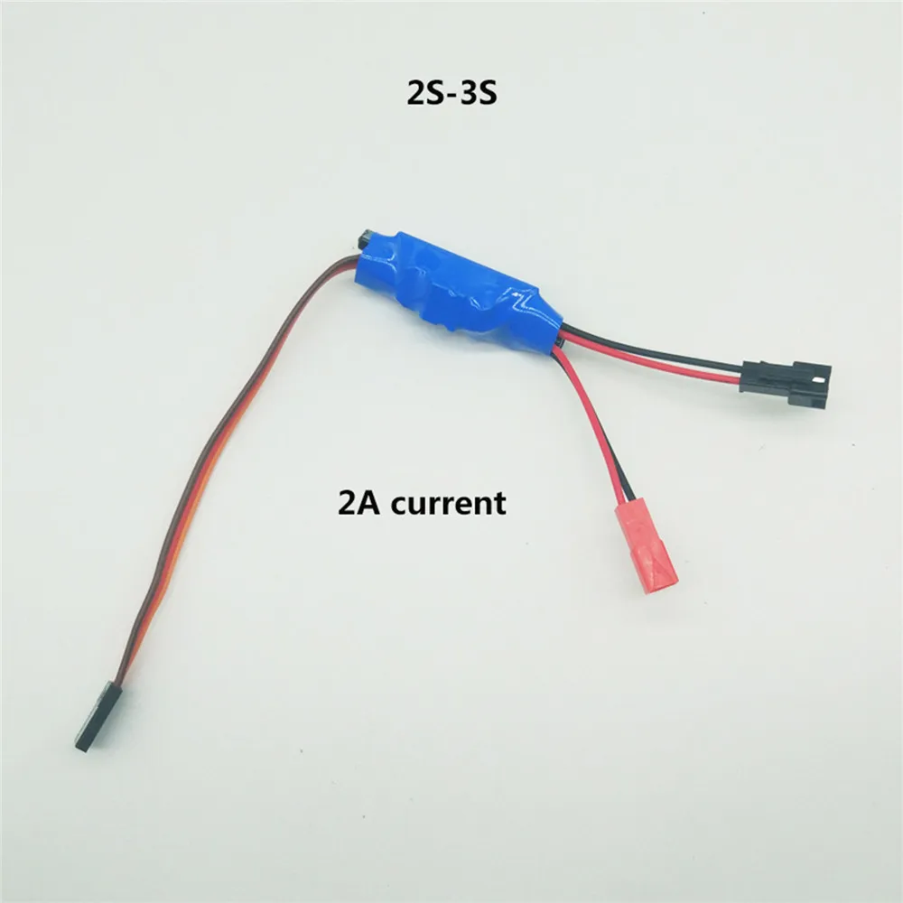1S 2S 3S микро двухсторонний матовый регулятор скорости ESC 3 5 4 8 V 2A 5A для RC мини танка
