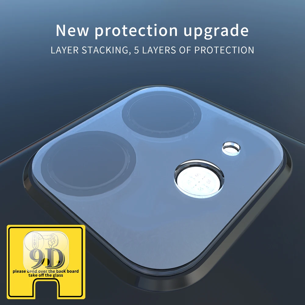 Для iPhone 11 11Pro 9D закаленное стекло полное покрытие HD защита объектива для Pro Max