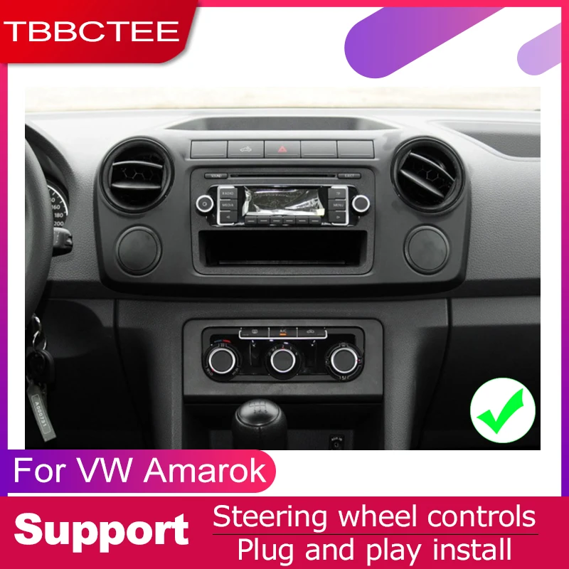 TBBCTEE android автомобильный dvd gps мультимедийный плеер для Volkswagen VW Amarok 2010 ~ 2018 Навигатор