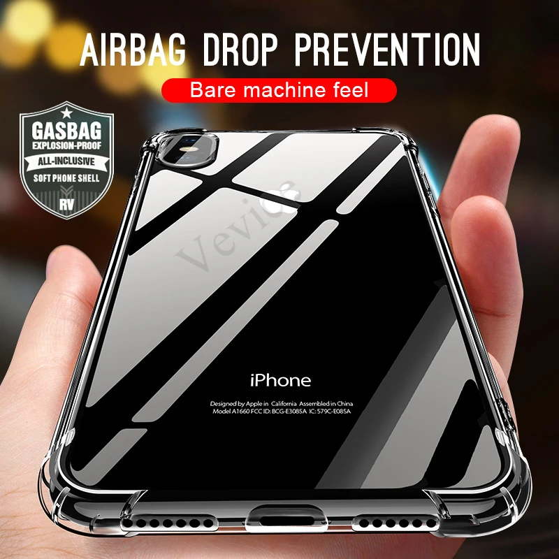 Противоударный чехол для телефона iPhone 11 Pro Max Xs XR X XS MAX мягкий силиконовый Apple 2019