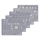 Трафарет Qianli BGA для реболлинга для iPhone 131211 Pro MaxXSXRX876S, плата IC для ЦП, оловянный шаблон для пайки растений