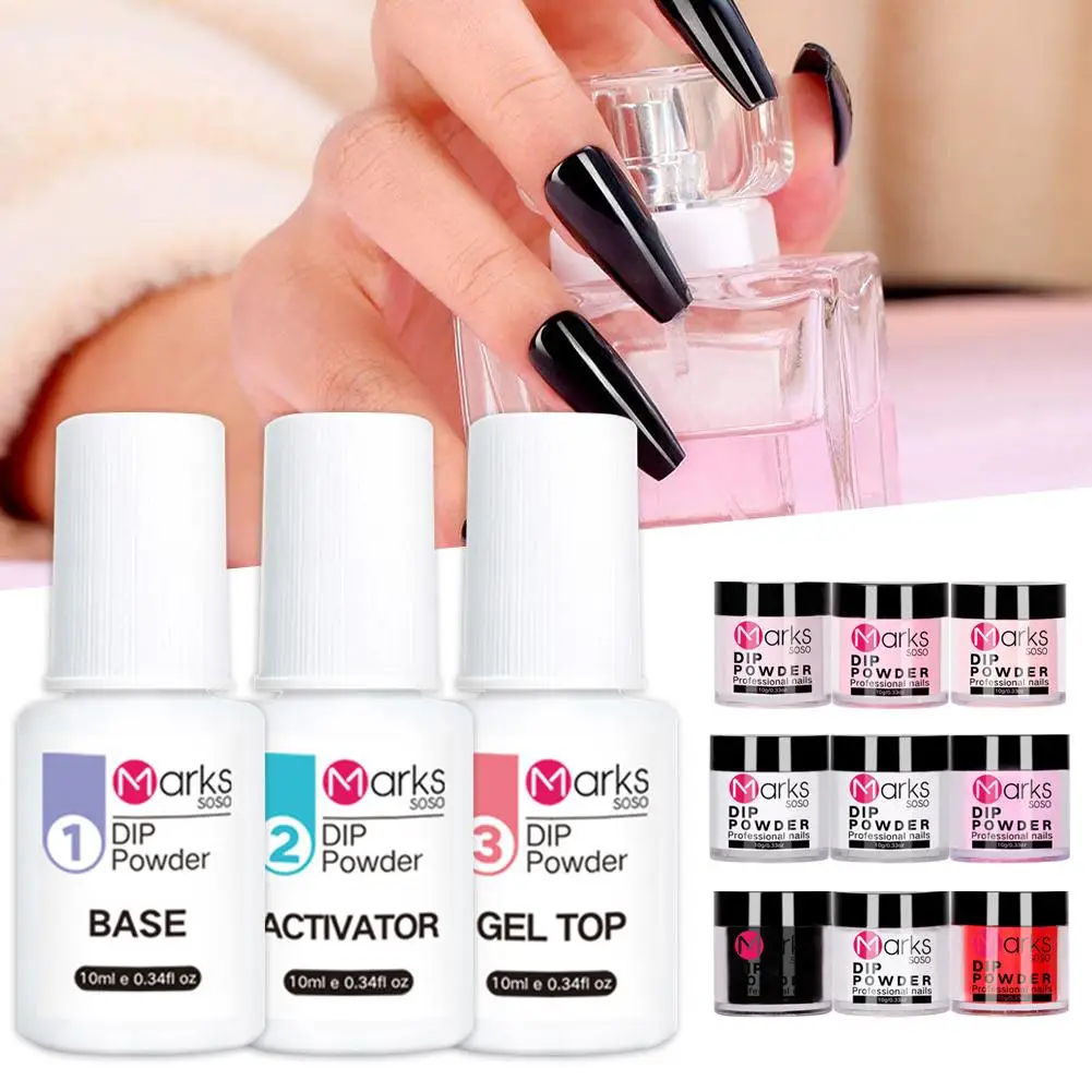 Набор пудры для ногтей сделай сам порошок маникюра натуральный сухой хромовый