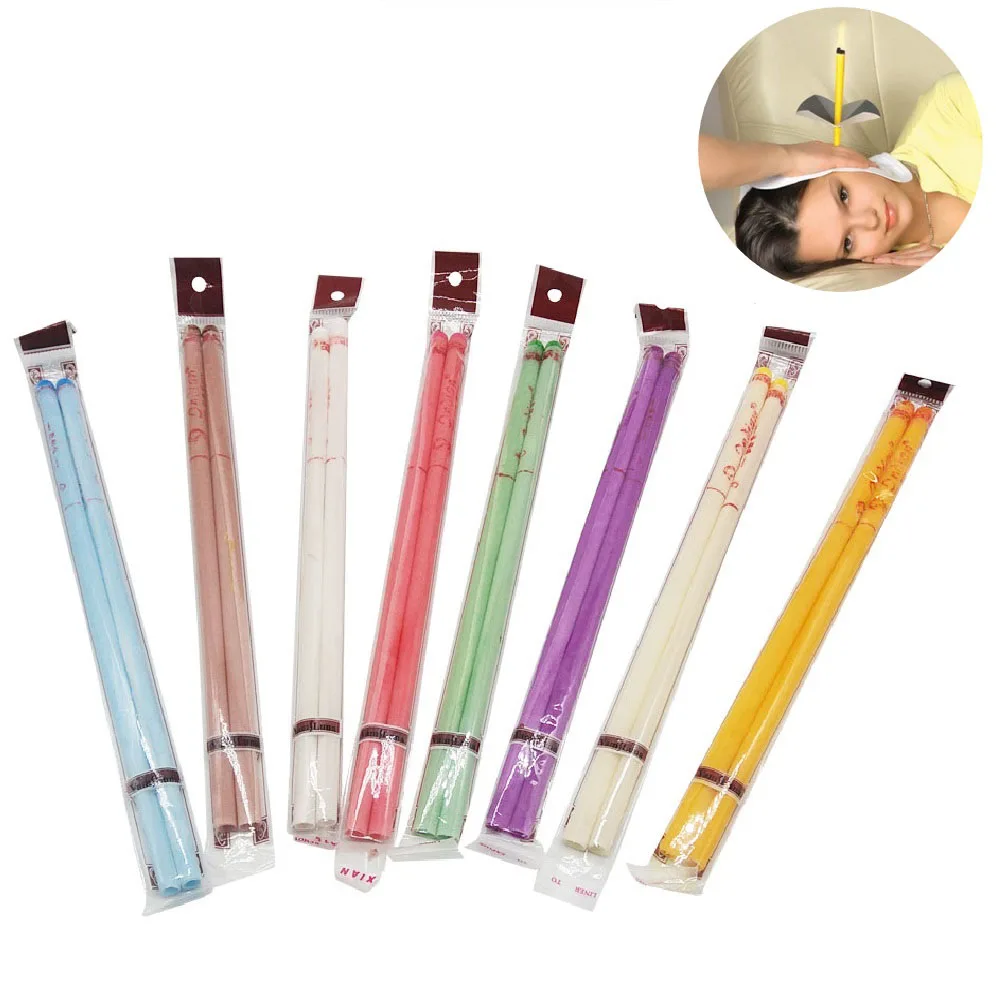 Лаванда лемонс сандаловое дерево мятные розовые уши ароматические ушные свечи с