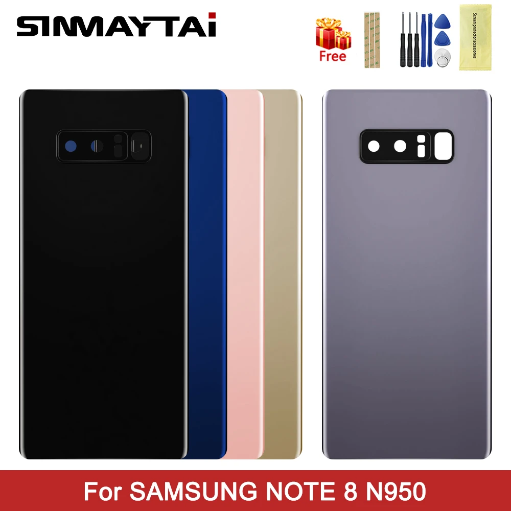 6 3 ''для Samsung Galaxy Note 8 задняя крышка для SM N950 N950F батареи Задняя Дверь Корпус