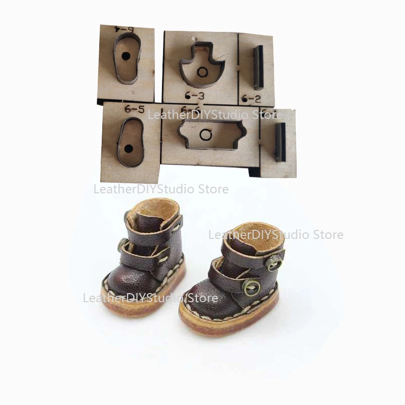 

Japan Steel Blade Rule Die Cut for DIY Mini Doll OB11 Shoes Key Chain Pendant Leather Craft Mould Dies Hand Punch Tool
