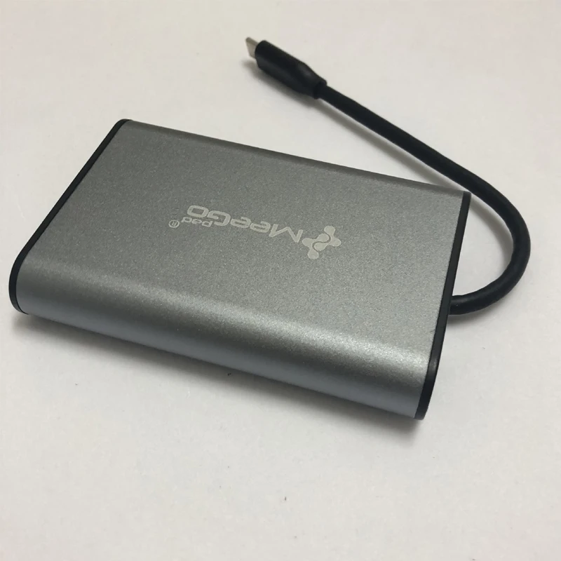 Конвертер Type C универсальный концентратор с поддержкой HDMI HD видеовыхода + адаптер