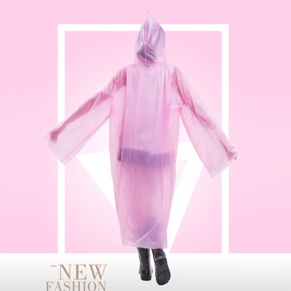 Одноразовый пылезащитный плащ унисекс для путешествий на открытом воздухе