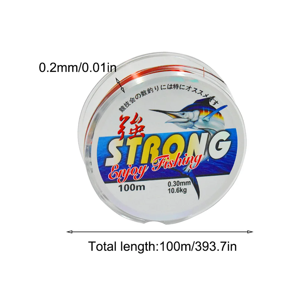 Монофиламентная нейлоновая леска Для океан рыболовная из японского материала не