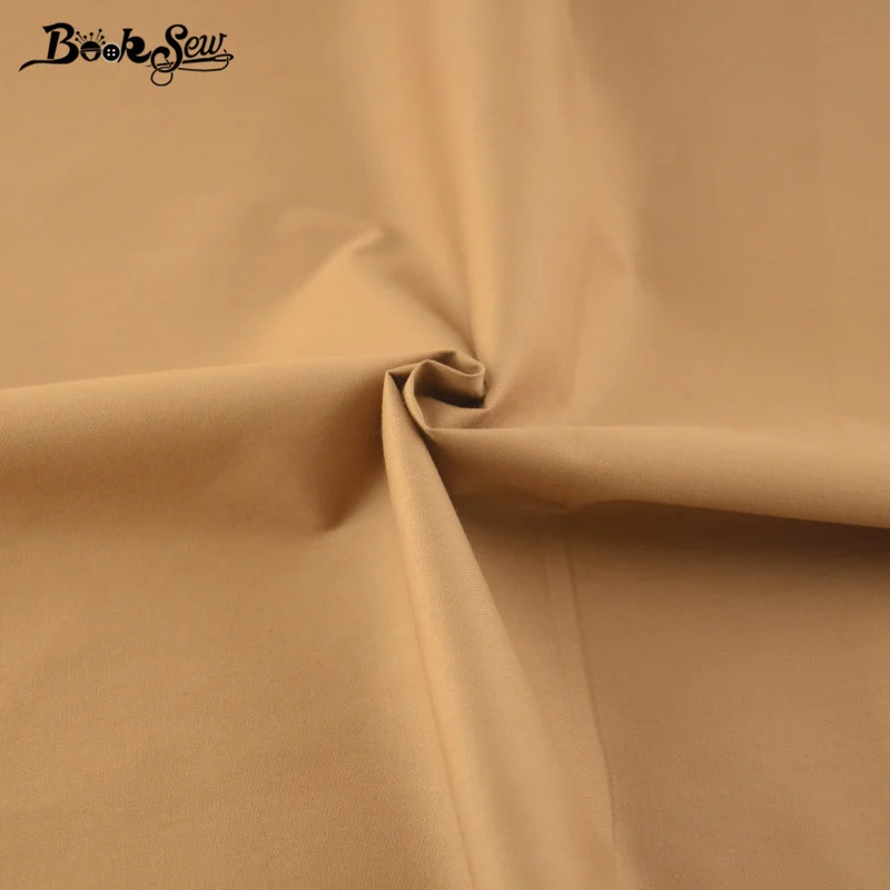 New Arrival Classic Coffee Color 100% Cotton Twill Fabric Home Textile Material Bed Sheet DIY Patchwork Tecido Quilting Sewing|sew costumes|sewing