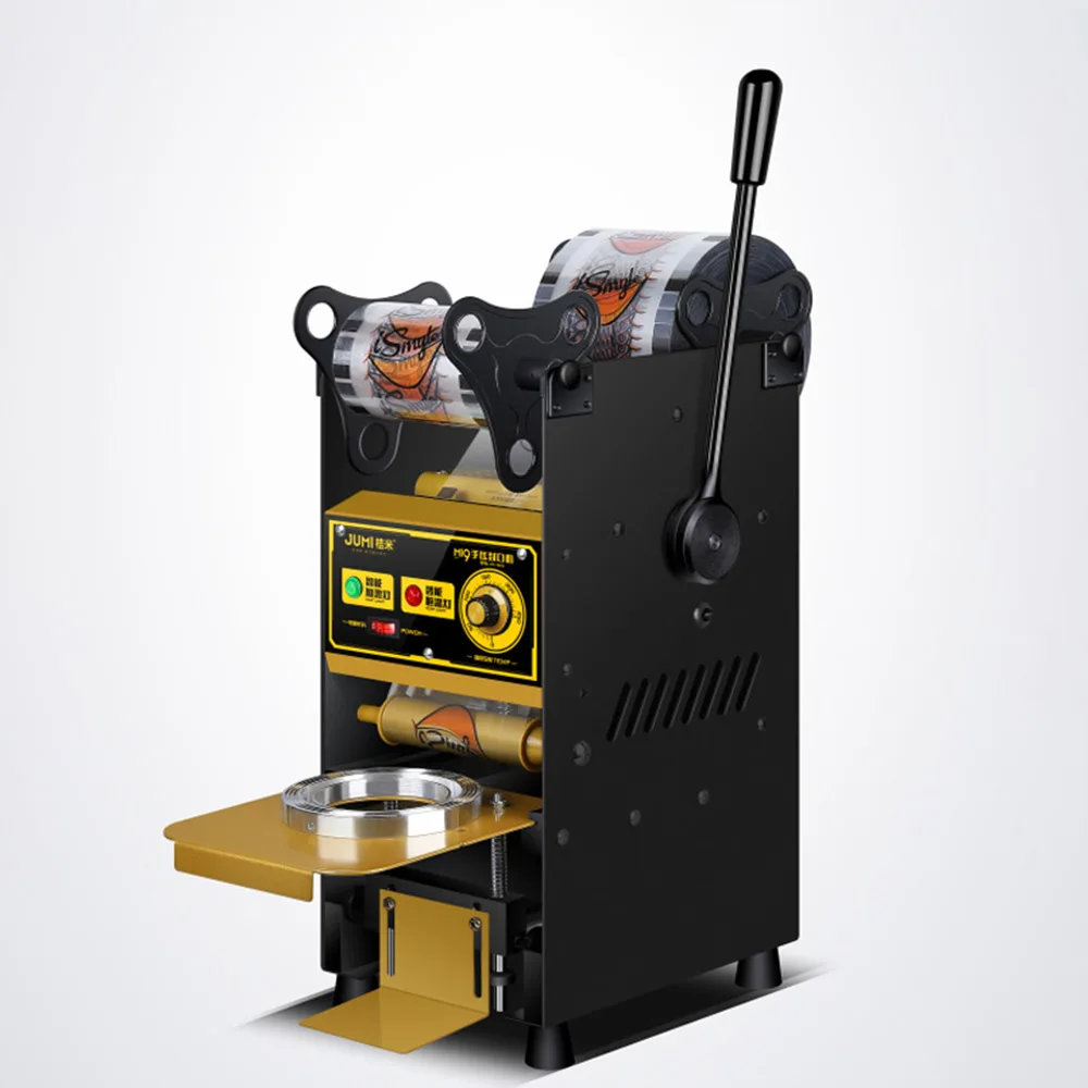 

9/9.5cm Commercial Cup Sealing Machine Manual Milk Tea Drink Cup Sealing Machine Paper Cup Plastic Cup Hand Pressure Cup Sealer