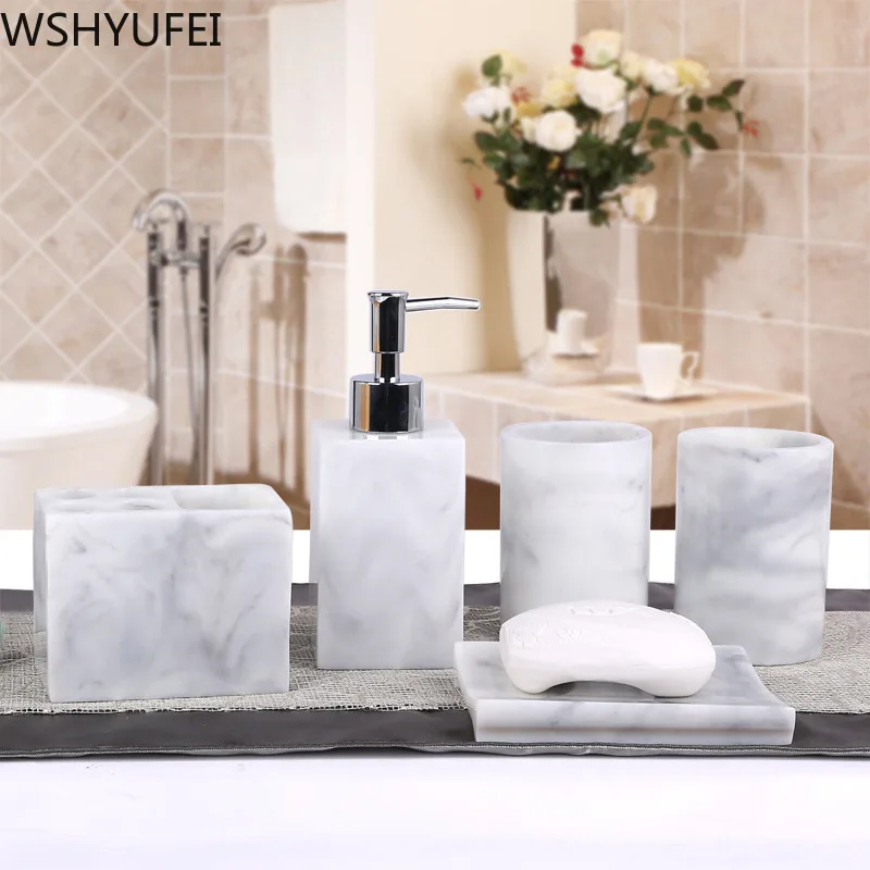 Светильник лые роскошные аксессуары для ванной WSHYUFEI|Наборы аксессуаров ванной| |
