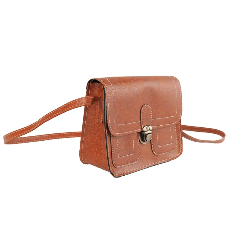 

2019 New Retro Shoulder Bag Messenger Bags For Women Mobile Phone Bag Korean Version The Small Square Women Bag Fashion Handbags