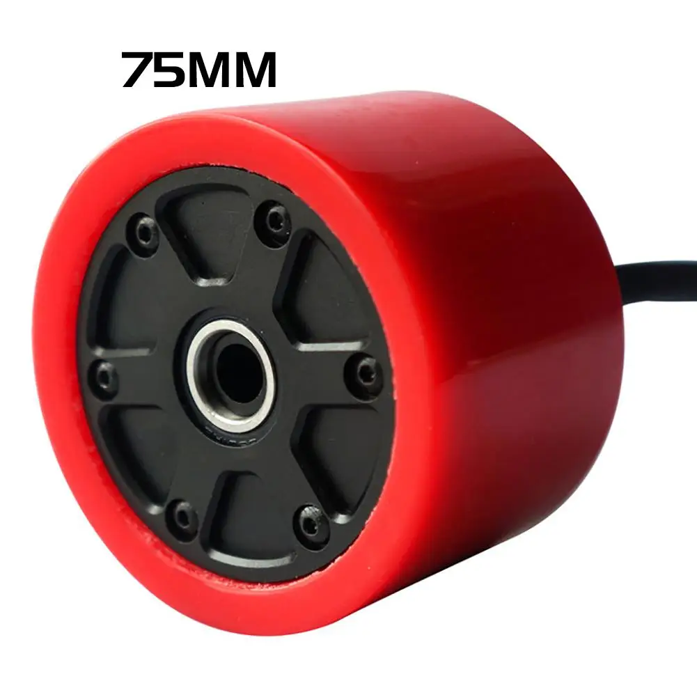 75 мм 83 Электрический скейтборд бесщеточный мотор комплекты колес электрический