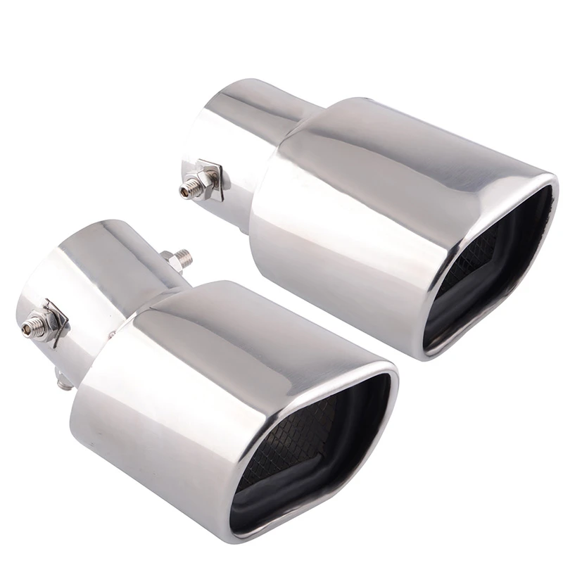 SPEEDWOW Универсальный наконечник выхлопной трубы из нержавеющей стали глушитель